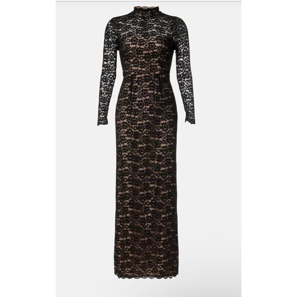 Zac Posen Lace Gown size 8 - Picture 2 of 12